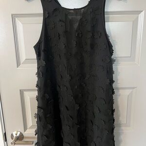 BCBGeneration Black Floral Mini Dress Size Small